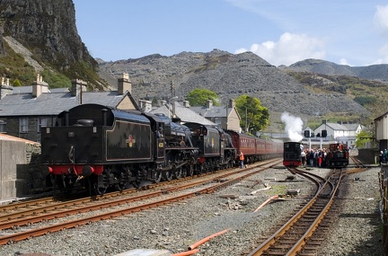 45231 and 45407, Blaenau Ffestiniog