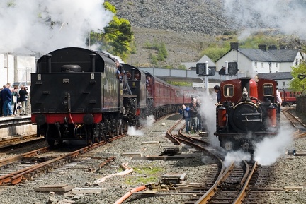 45231 and 45407, Blaenau Ffestiniog