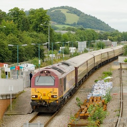 Northern Belle to Welshpool, August 2009