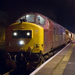 Barmouth engineering works, November 2009