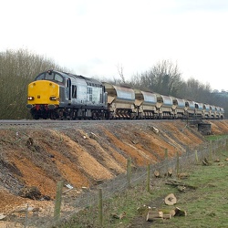 Abererch track renewal March 2010