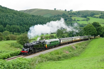 80072 and D5310, Glyndyfrdwy