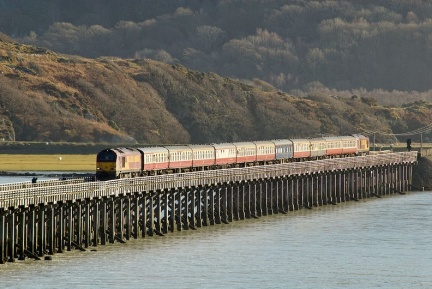67021, Barmouth bridge