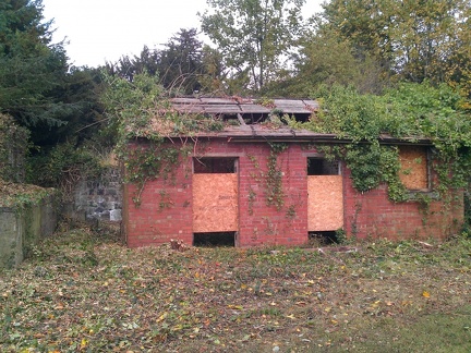 Welshpool & Llanfair Light Railway cattle pens at Welshpool