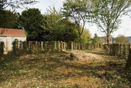 Welshpool & Llanfair Light Railway cattle pens, Welshpool