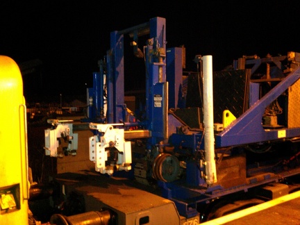 Balfour Beatty track relaying train