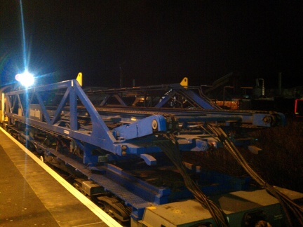 Balfour Beatty track relaying train