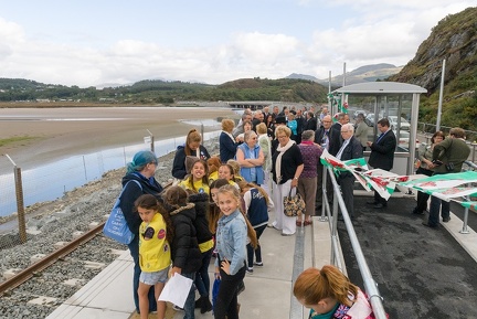 Criccieth Brownies at the new Llandecwyn halt