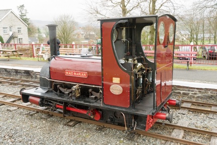 Quarry Hunslet “Maid Marian” at Llanuwchllyn