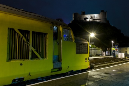 97302, structure gauging train, Harlech