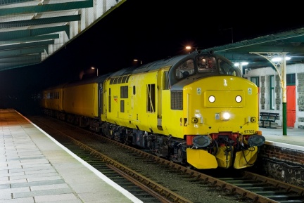 97302, structure gauging train, Barmouth