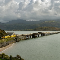 Barmouth Bridge 150th anniversary, October 2017