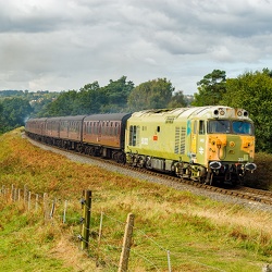Severn Valley Railway diesel tests & training, 1st October 2018