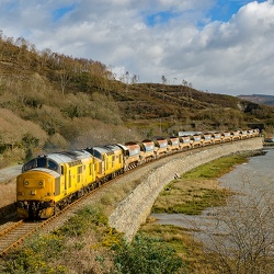 Cambrian track renewal, February–March 2019